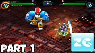 Herobots Build to Battle Android IOS Walkthrough Part 1 Gameplay screenshot 5