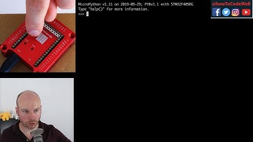 Setting up a Micro Python Pyboard