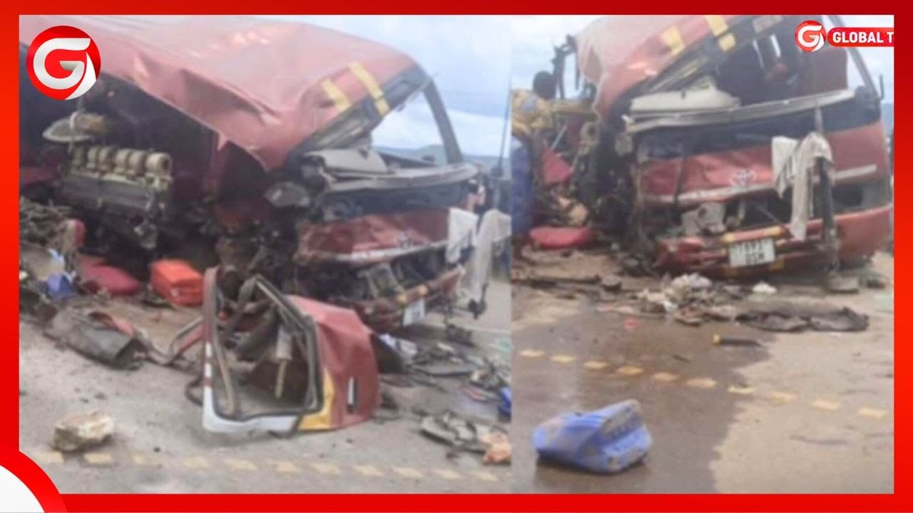 AJALI SONGWE YAUA MMOJA - BASI DOGO LAGONGANA na KATAPILA - DEREVA AJERUHIWA na WENGINE 32...