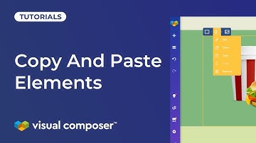 How to Copy and Paste Elements in Visual Composer