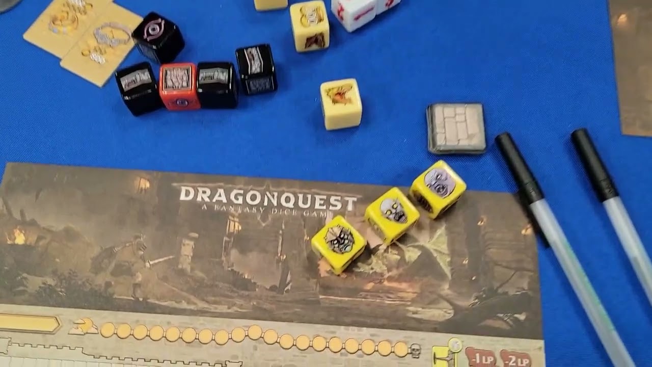 DragonQuest by Queen Games Gen Con 2022