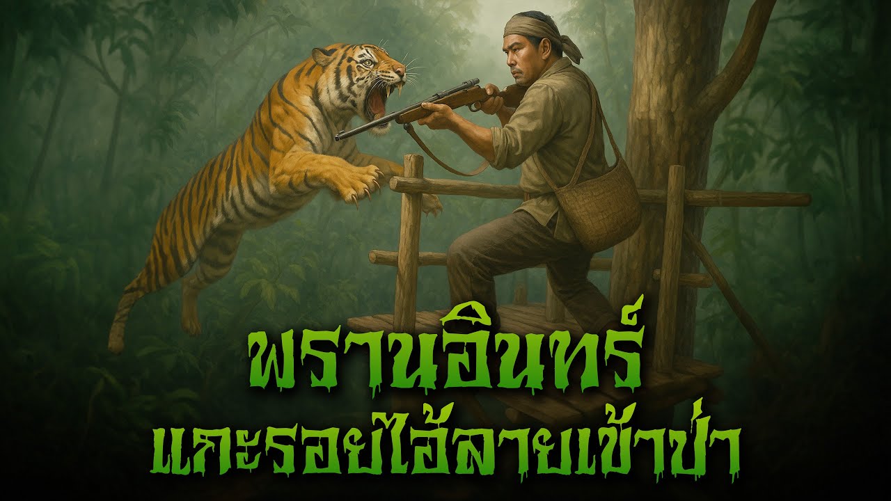 (รวมเรื่อง) พรานอินทร์ แกะรอยไอ้ลายเข้าป่า l กองไฟ คลาสสิก