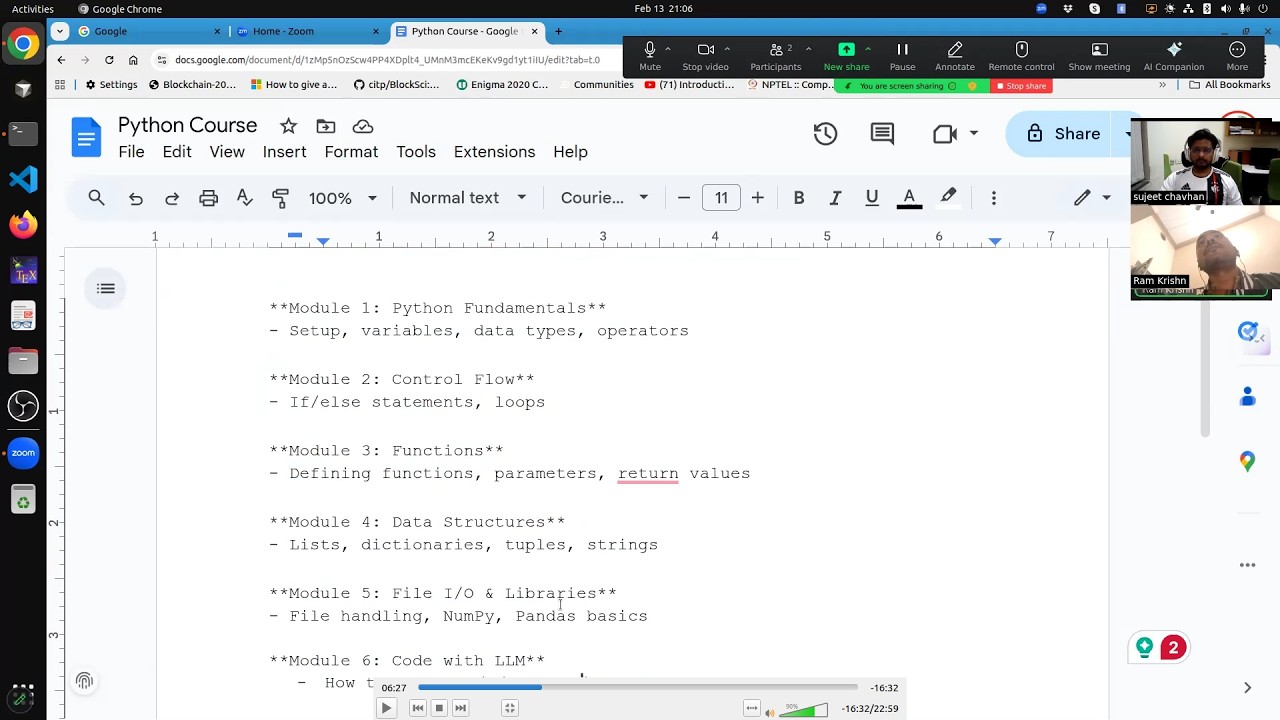 Python Course Roadmap + If/Else Practice | Lecture 2 | Beginner ...