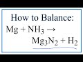 Balancing Chemical Equations Concepts