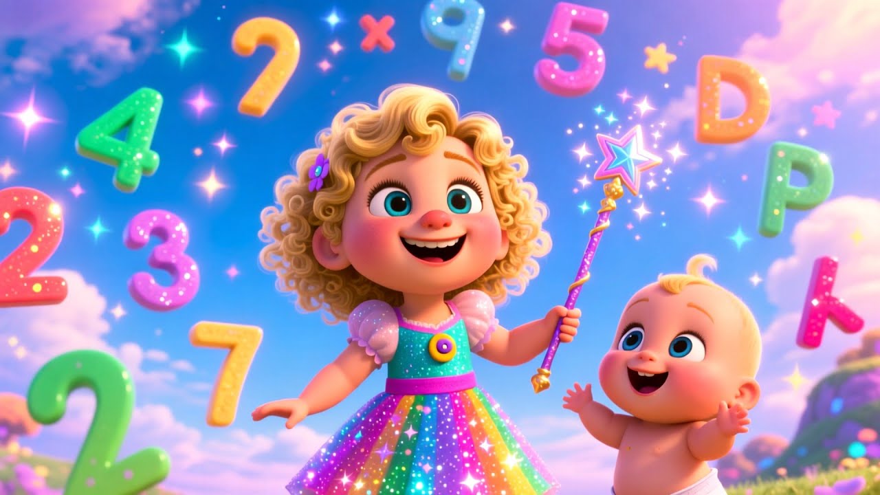 Baby Learns Numbers Now 🔢🎶 Fun Counting Song | Learn 123 with Baby