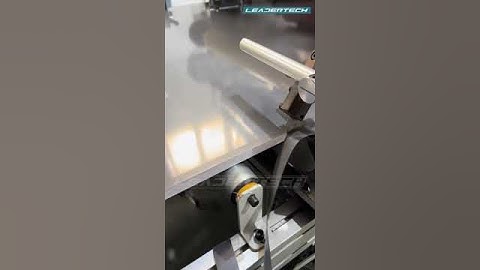 Laminating machine auxiliary device, edge cutting and protective film section | Laminating Line