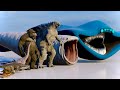 Animals,  Dinosaurs and Sea Creatures 3D Size Comparison