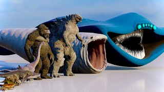 Animals,  Dinosaurs and Sea Creatures 3D Size Comparison