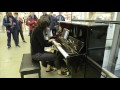 Playing Nothing Else Matters on Elton John's piano at St. Pancras Station - London