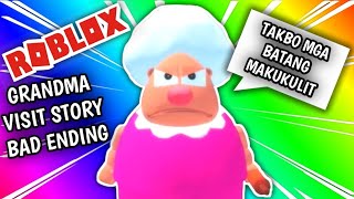 MANGKUKULAM SI LOLA | GRANDMA VISIT STORY | ROBLOX TAGALOG screenshot 4