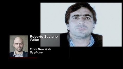 Roberto Saviano: Politics and the Mafia