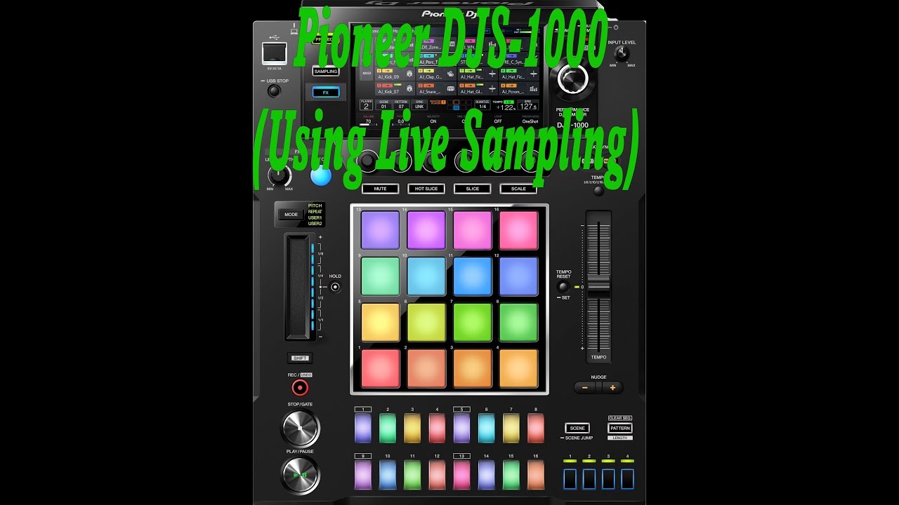  Pioneer DJ DJS-1000 Standalone DJ Sampler : Musical Instruments
