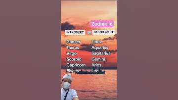 introvert en extravert sterrenbeeld #sterrenbeeld #sterrenbeeld #shorts