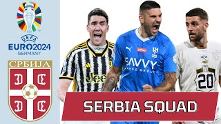 SERBIA SQUAD EURO 2024 | Serbia Football Team | Road to Euro 2024