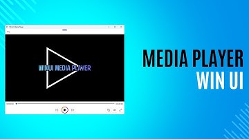 Creating a Media Player in WinUI: Part 1 - A Comprehensive Guide