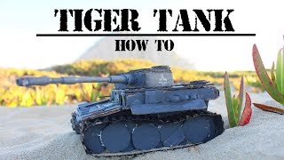 Tank Harimau Karton WW2 | Bagaimana caranya