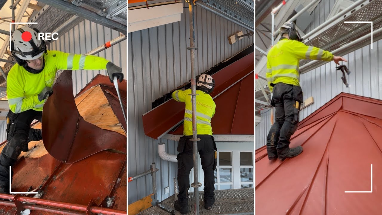 Kattoremontti erkkeriin - Roof renovation for bay window