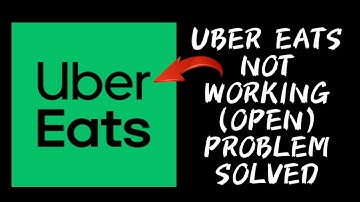How To Solve Uber Eats App Not Working/Not Open Problem|| Rsha26 Solutions