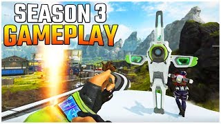 Apex Legends Season 3 New Map Gameplay! Battle Pass Skins + Charge Rifle + New Equipment