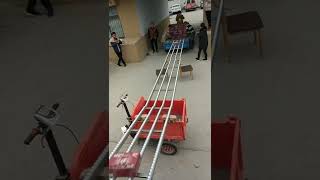 The working efficiency is tripled, and the manual labor is reduced by half.