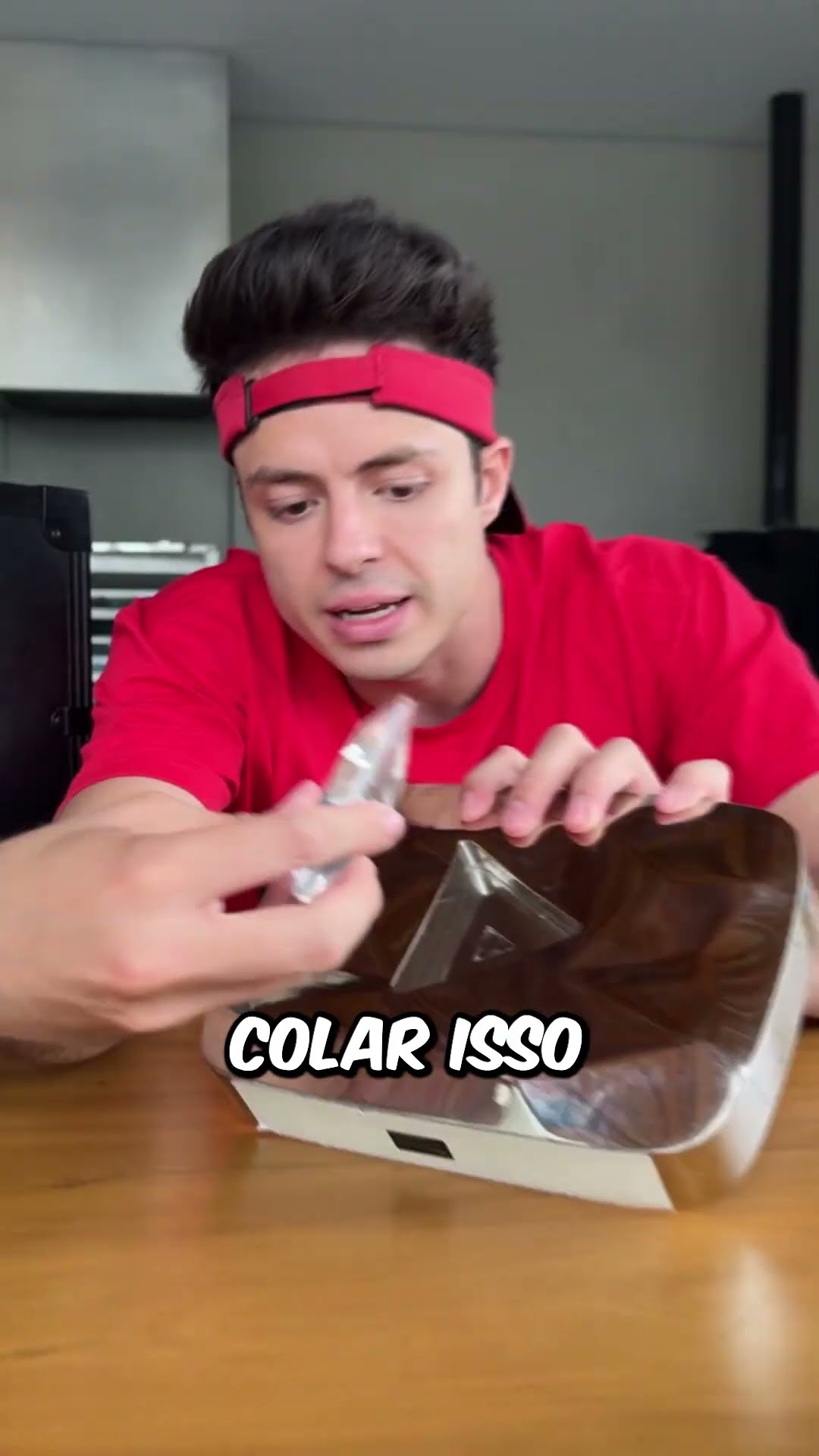 MINHA PLACA DE 10 MILHÕES QUEBROU! #shorts