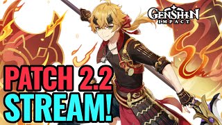 Genshin Impact Deutsch | Patch 2.2 LIVE Stream Ankündigung | Thoma wird heiß!
