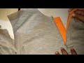 How to sew a polo shirt. Cara menjahit kaos polo . Placket cutting and stitching