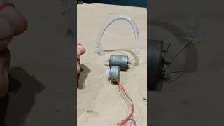 Simple DC motor project 😱#diy #experiment #project #power generator