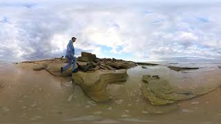 A Walk On Crescent Beach Florida with my Insta360 One
A Close and Personal look at the natural coquina on Crescent Beach. Many buildings in Saint Augustine were built with this stone as well as the Fort in town. A Walk On Crescent Beach Florida with my Insta360 One