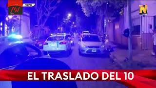 Drone video shows hearse moving Maradona's body to funeral parlor