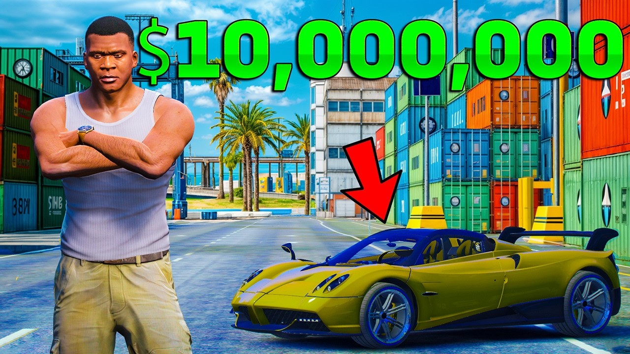 ROBÉ el carro MÁS CARO de FRANKLIN 😱 | GTA 5 RP