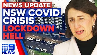 NSW records drop in COVID-19 cases, Melbourne's residents suffering in lockdown | 9 News Australia