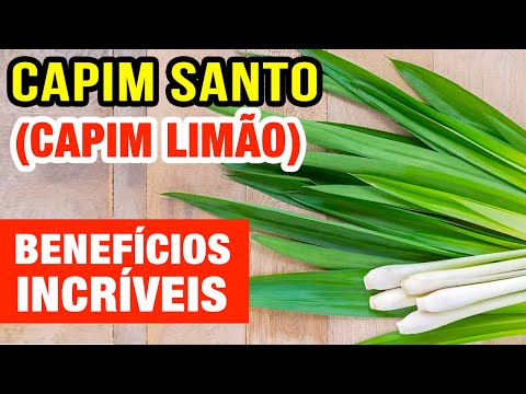 Desinchar, Pressão, Estresse,.. Benefícios do Capim Limão para Saúde e Como Usar