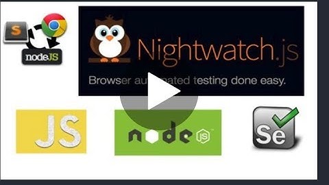 Part 5 Javascript Automation Testing Nightwatchjs Page Object Model