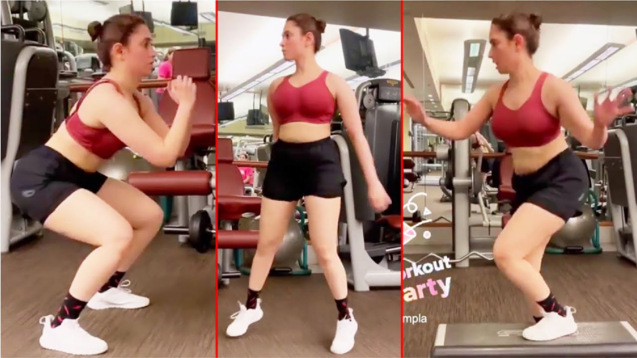 Tamanna Bhatia's UNBELIEVABLE Gym Workout & Yoga Exercise