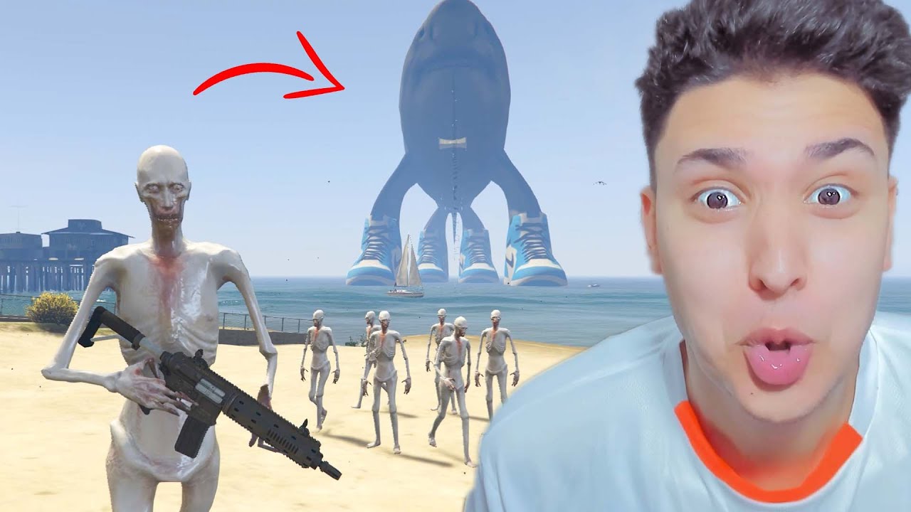 اكتشاف منزل سري داخل سمكه القرش العملاقه