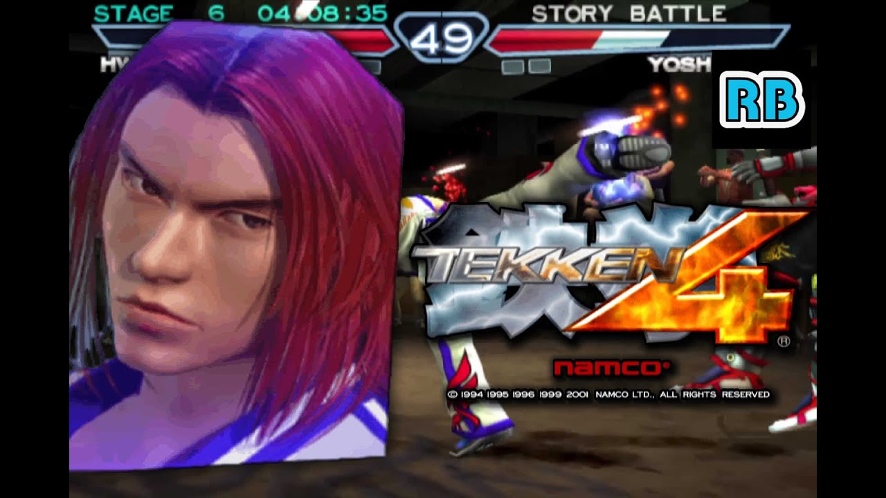 2002 PS2 Tekken 4 Hwoarang UltraHard ALL