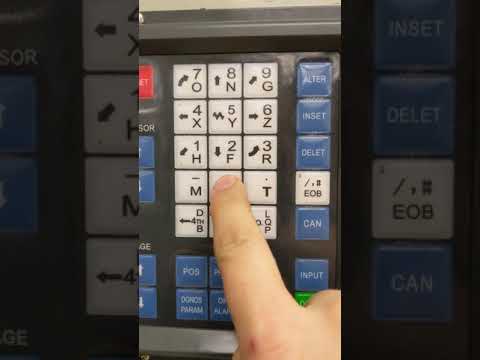 Starting a spindle using MDI commands, Fanuc 0M