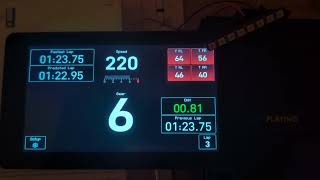 Automotive-grade sim racing dash. Built like a real instrument cluster. Works with Gran Turismo 7.