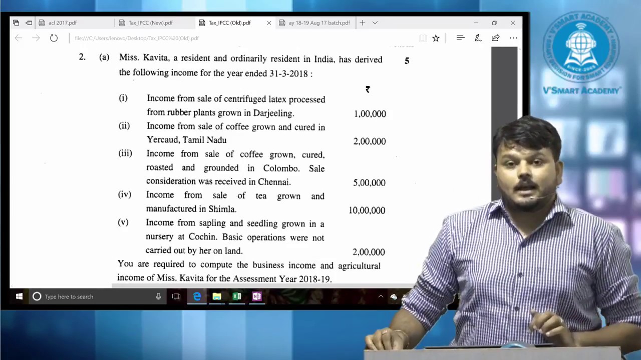 ca ipcc may 18 solved DT paper