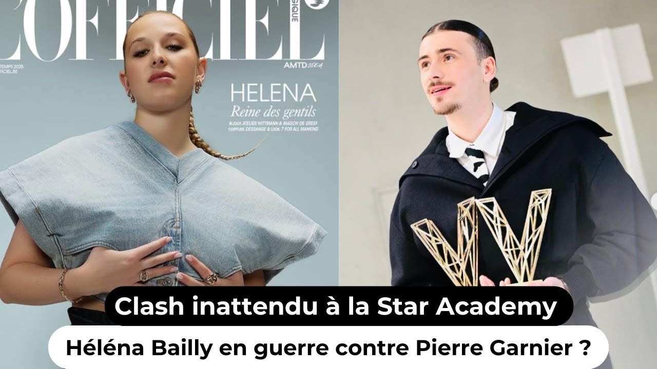 Clash inattendu à la Star Academy ! Héléna Bailly en guerre contre Pierre  Garnier ?