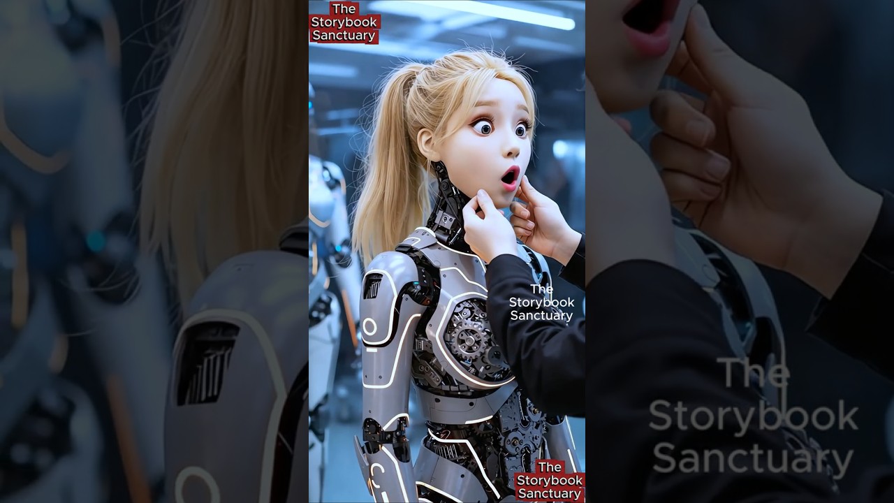 Humanoid learns how facial expressions work. 