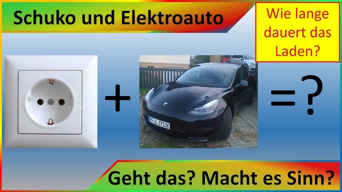 E-Auto aus 24V-Akku oder Powerstation laden: Tesla UMC2, Hyundai