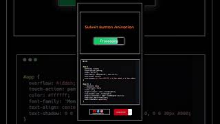 Smooth submit button animations ◼️ full code is on our Telegram channel  subscribe #jamescodelab