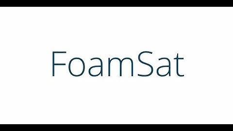 FoamSat - Propulsive Attitude Control for CubeSats