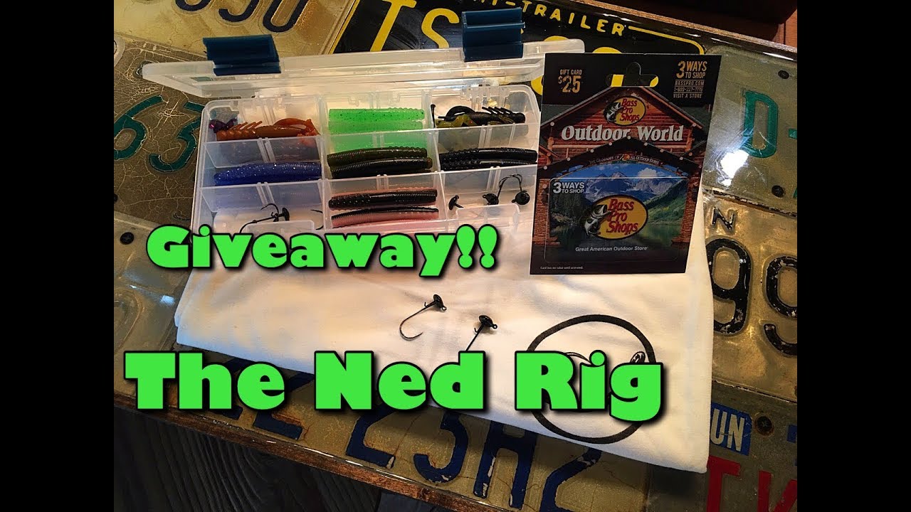 The Ned Rig for Bass Fishing How to Make and Use (Giveaway Closed ...