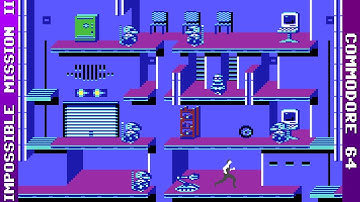 Impossible Mission II Longplay (C64) [QHD]