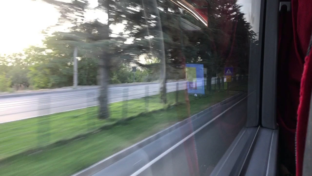 Isparta'ya girişte, retarder çınlamalı