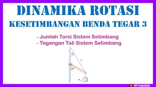 Pembahasan Soal Kesetimbangan Benda Tegar - part 3 (Fisika Kelas 11)