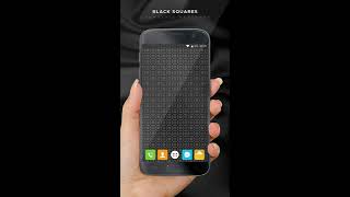 App Fonezo - GEOMETRIC PATTERNS: Black Squares (HQ Wallpapers) screenshot 1
